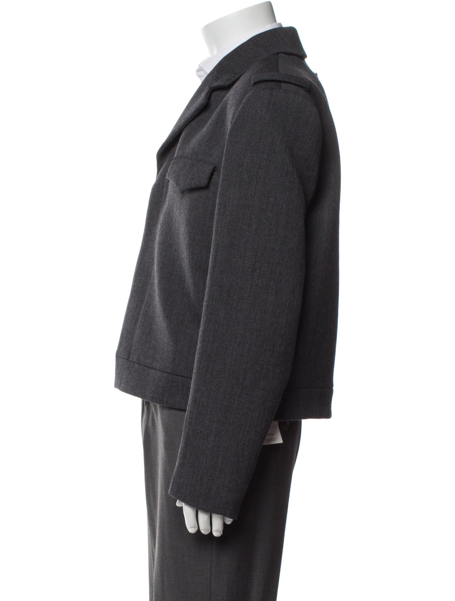 Prada 2023 Virgin Wool Peacoat