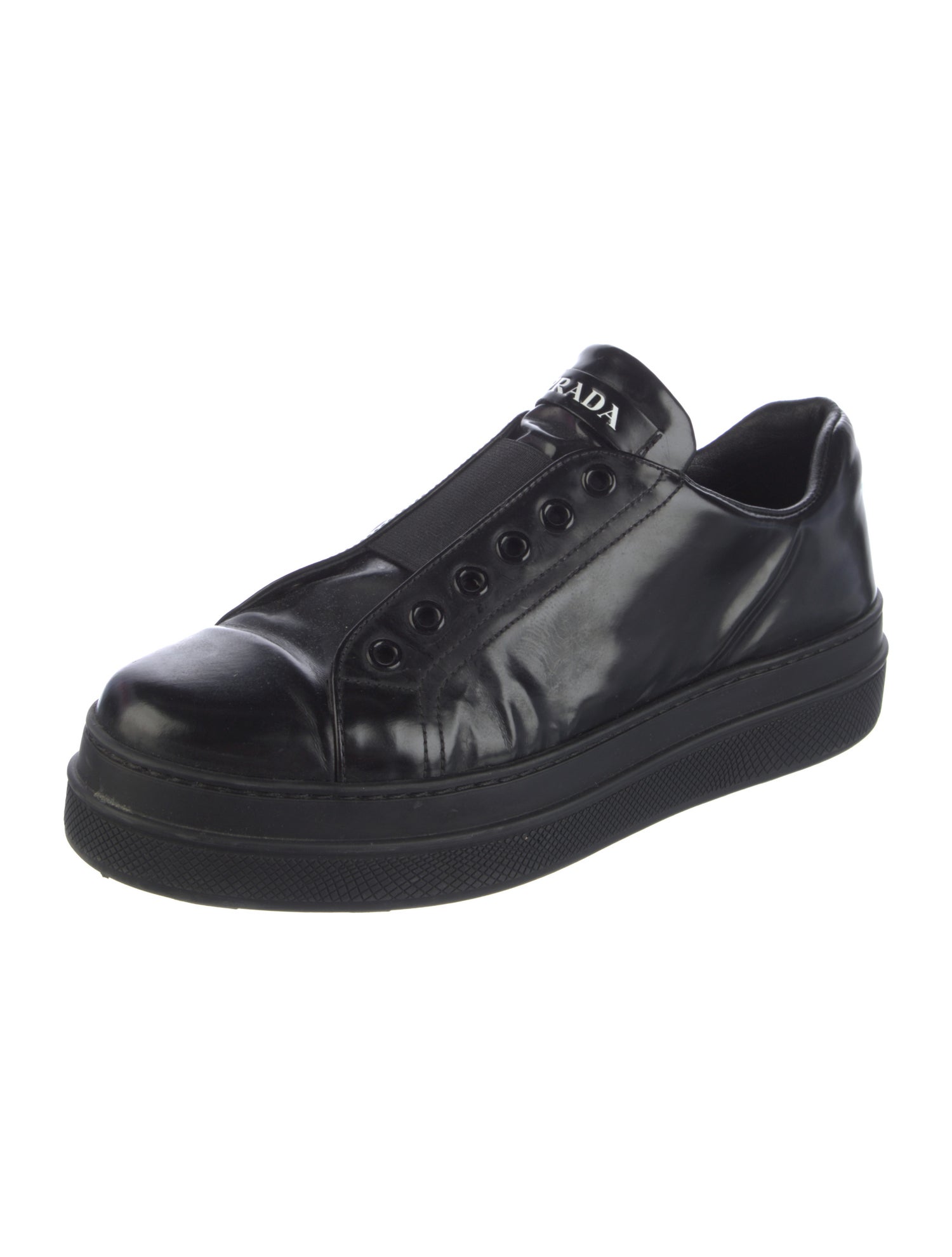Prada Patent Leather Sneakers
