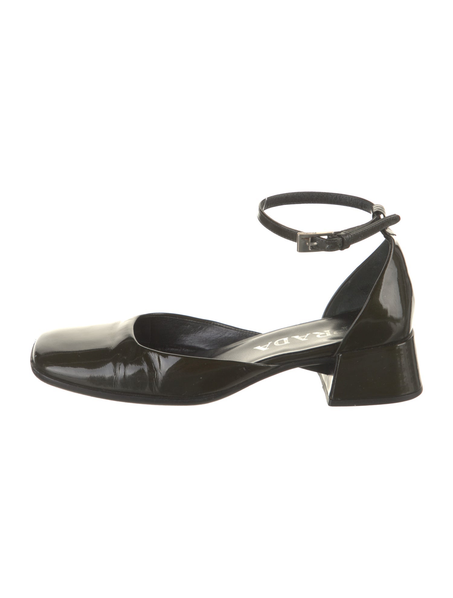 Prada Patent Leather D'Orsay Pumps