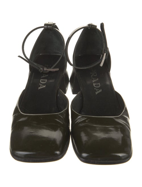 Prada Patent Leather D'Orsay Pumps