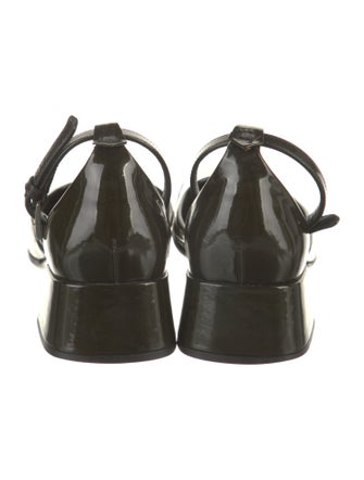 Prada Patent Leather D'Orsay Pumps