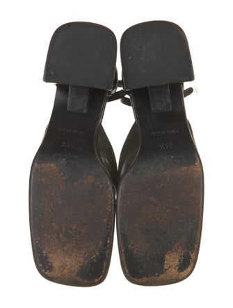 Prada Patent Leather D'Orsay Pumps