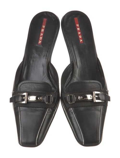 Prada Leather Mules