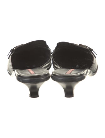Prada Leather Mules