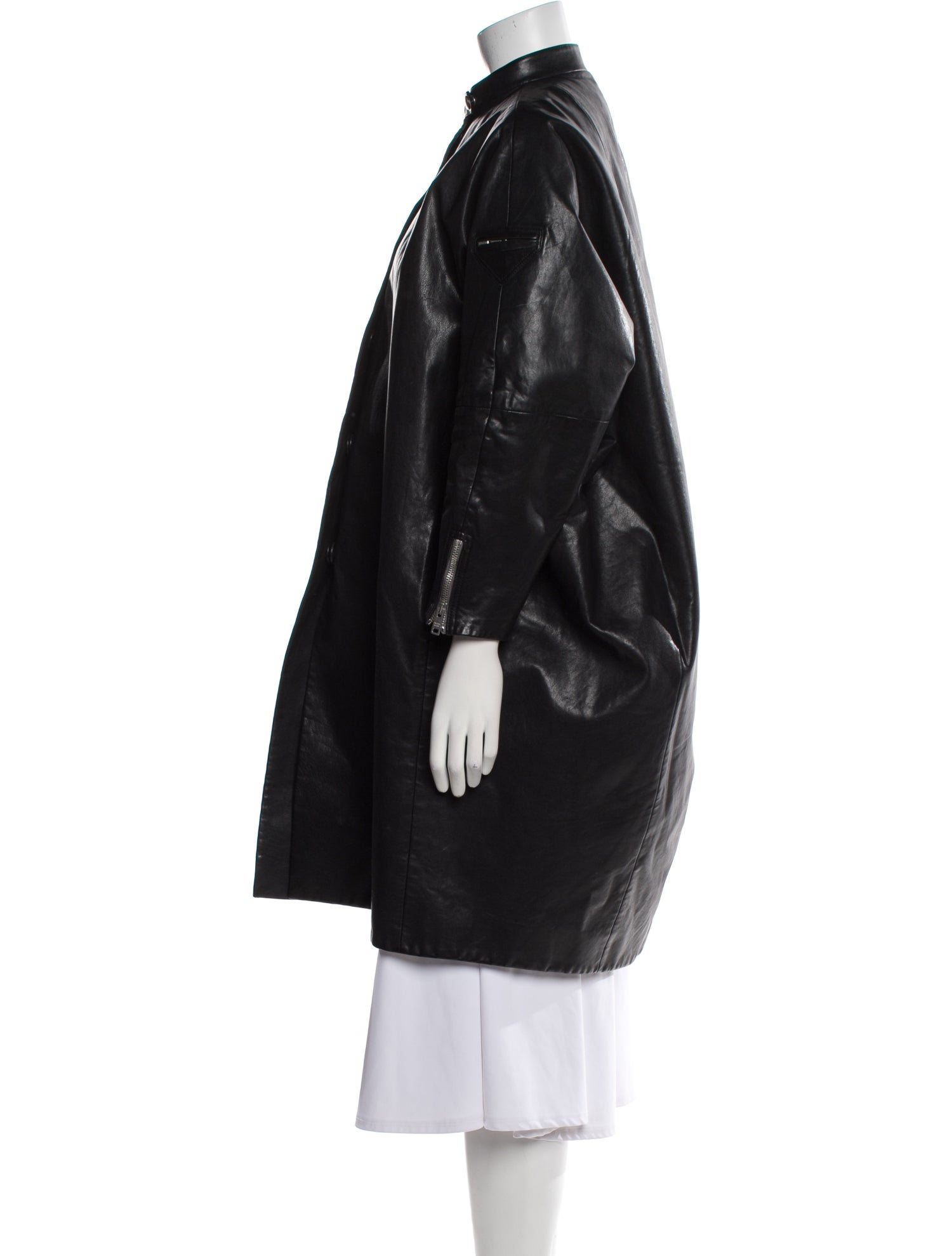 Prada 2023 Leather Coat