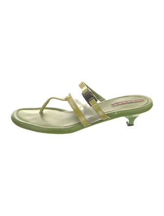 Prada Sport PVC Flip Flops