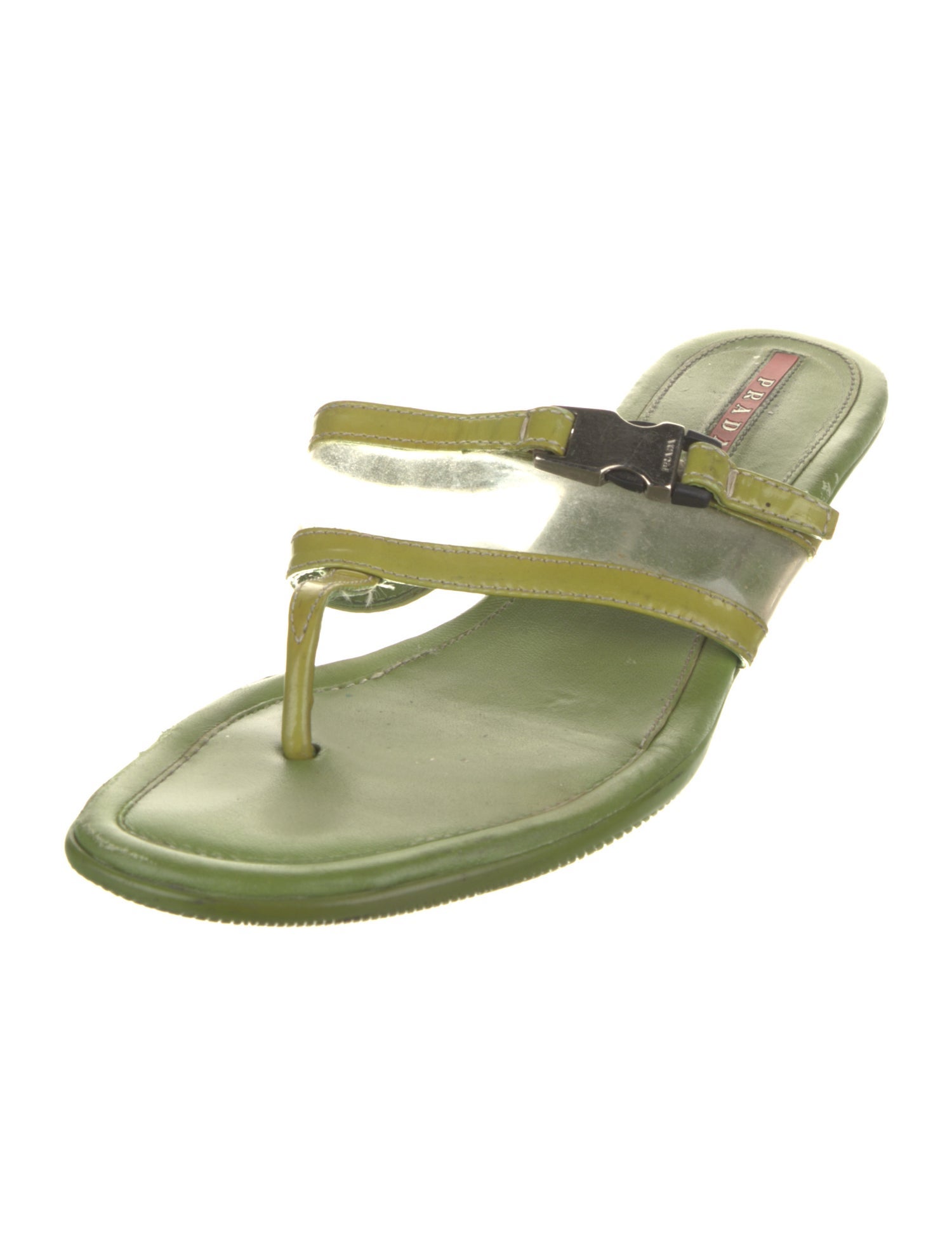 Prada Sport PVC Flip Flops