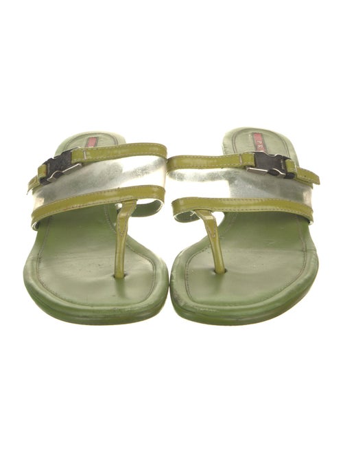 Prada Sport PVC Flip Flops