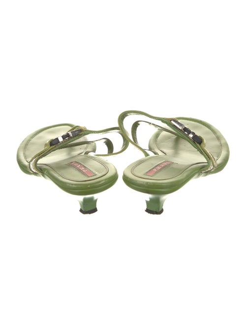 Prada Sport PVC Flip Flops