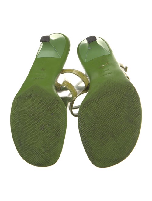 Prada Sport PVC Flip Flops