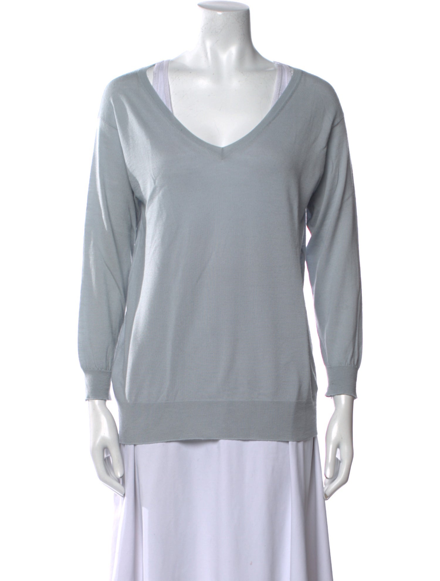 Prada 2017 V-Neck Sweater