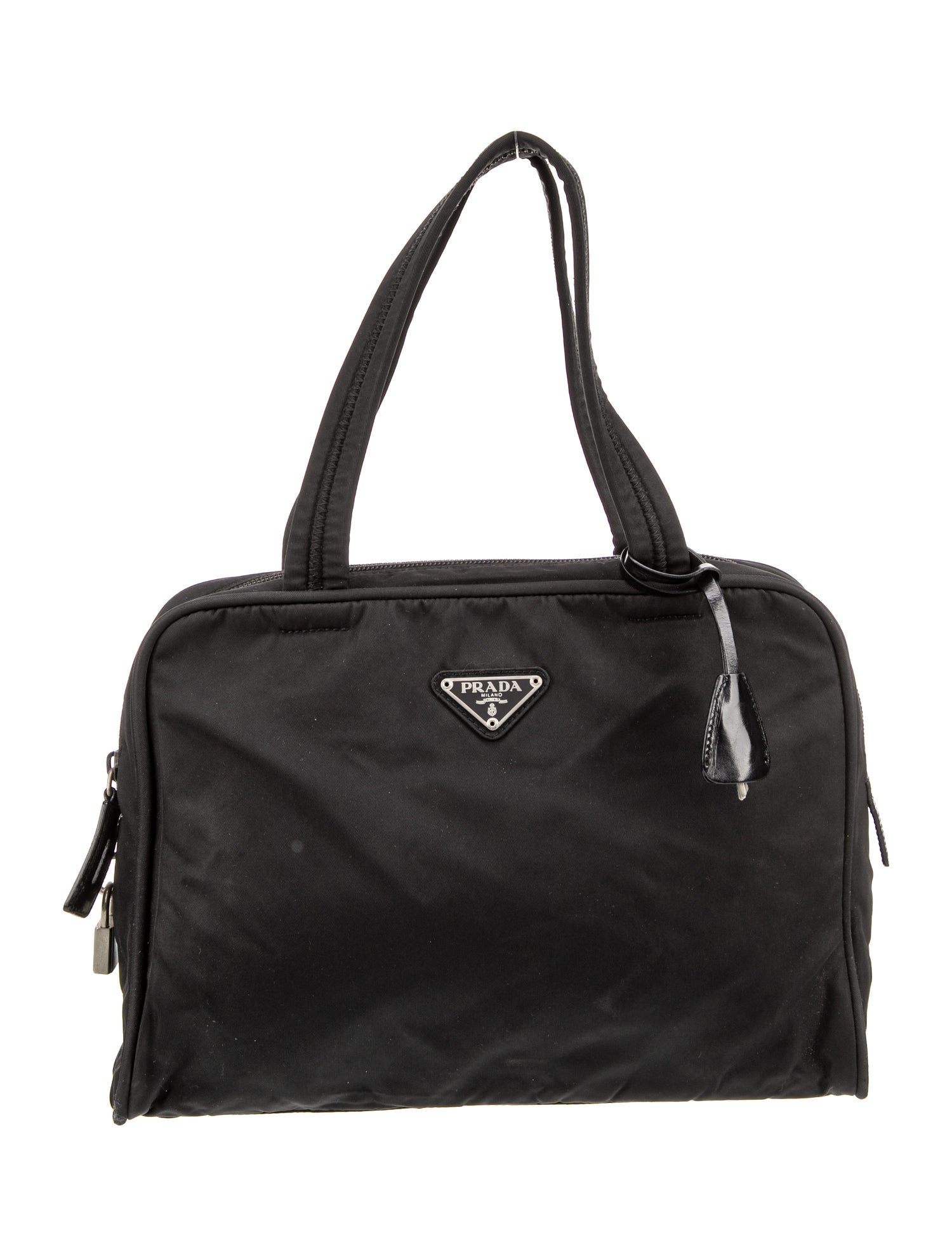 Prada Tessuto Nylon Top Handle Bag Vintage