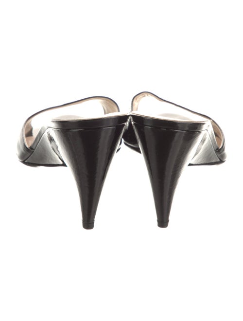 Prada Patent Leather Slides