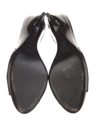 Prada Patent Leather Slides