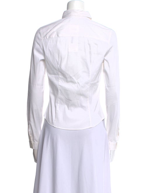 Prada Long Sleeve Button-Up Top