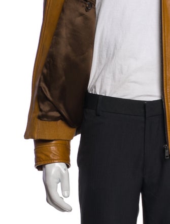 Prada 2017 Lamb Leather Moto Jacket