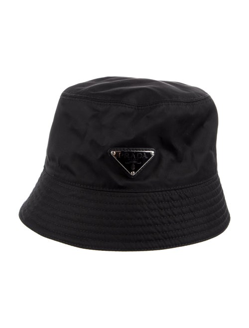 Prada Embellished Nylon Bucket Hat