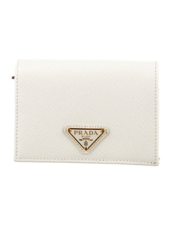 Prada Saffiano Lux Leather Card Holder