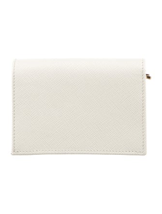 Prada Saffiano Lux Leather Card Holder