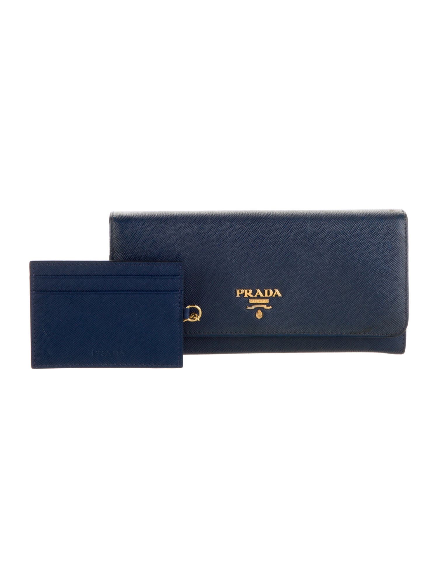 Prada Saffiano Leather Continental Wallet