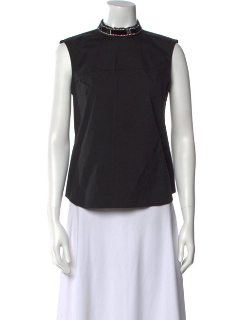 Prada 2015 Mock Neck Top