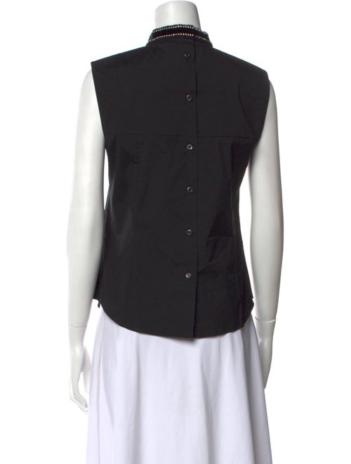 Prada 2015 Mock Neck Top