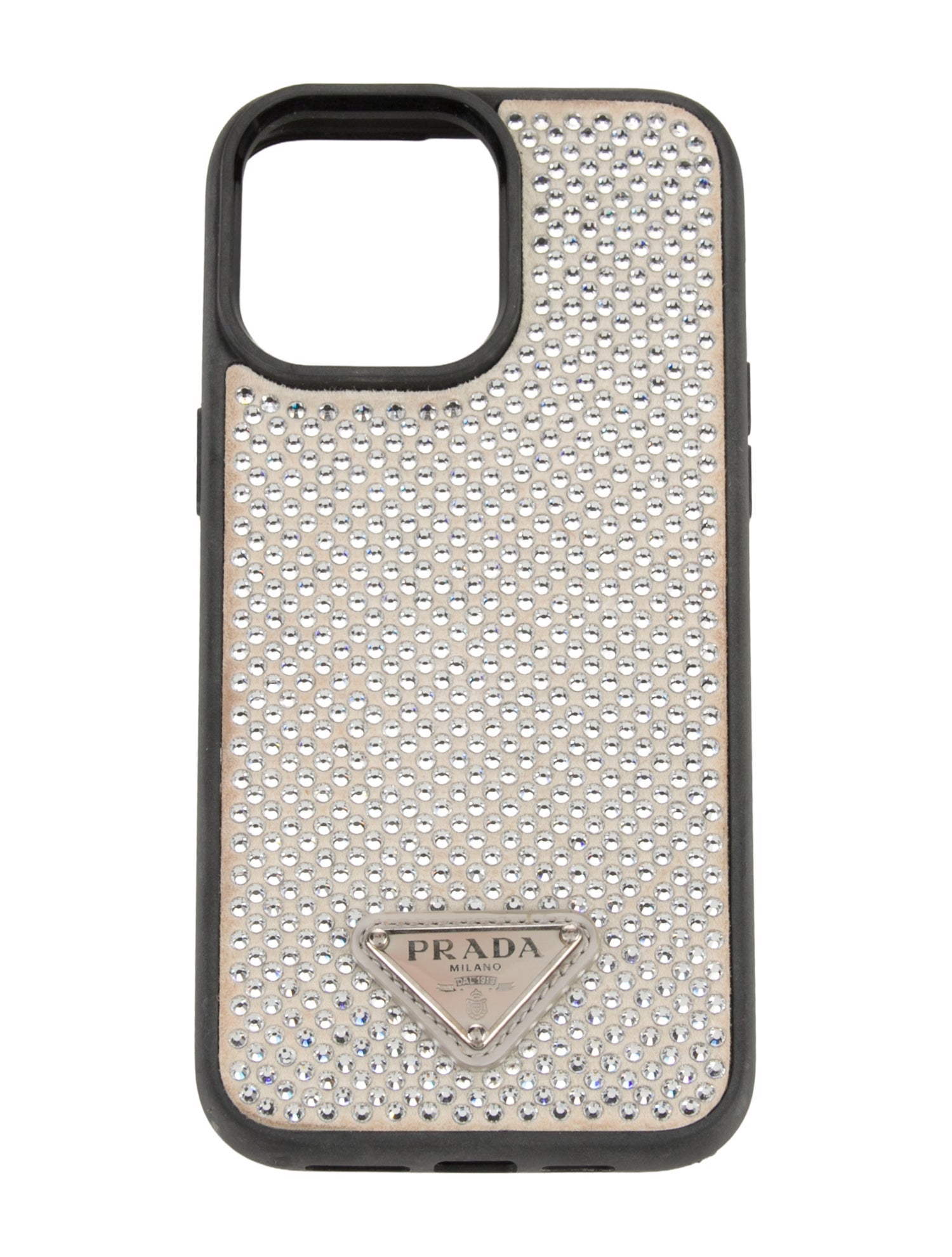 Prada Crystal Embellished Phone Case