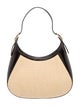 Prada Enameled Metal Triangle Cleo