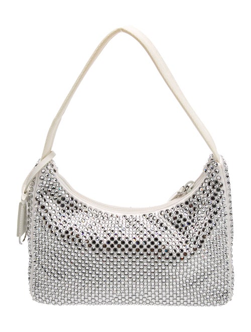 Prada Enameled Metal Triangle Re-Edition 2000