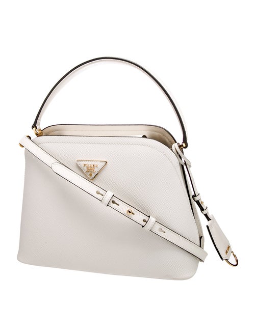 Prada Saffiano Cuir Leather Matinee Small
