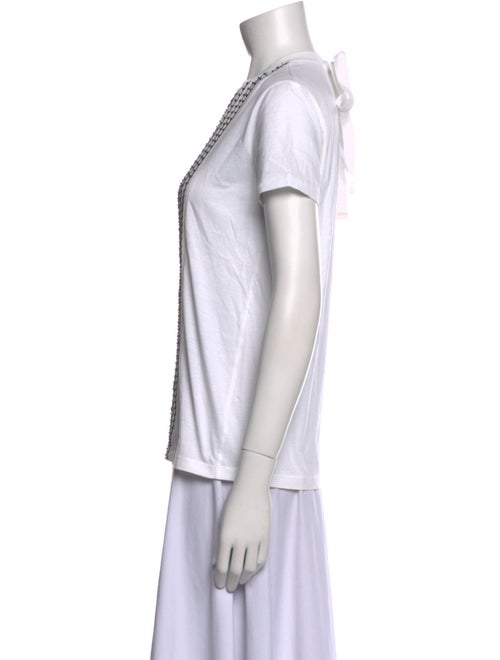 Prada 2015 Striped Button-Up Top