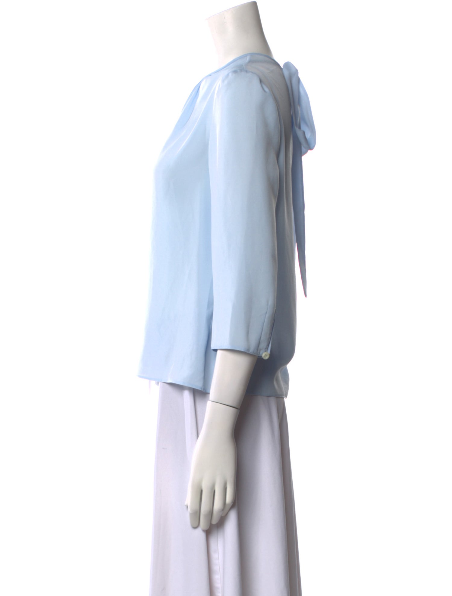 Prada 2016 Crew Neck Blouse