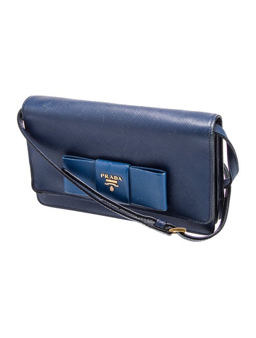 Prada Saffiano Leather Metal