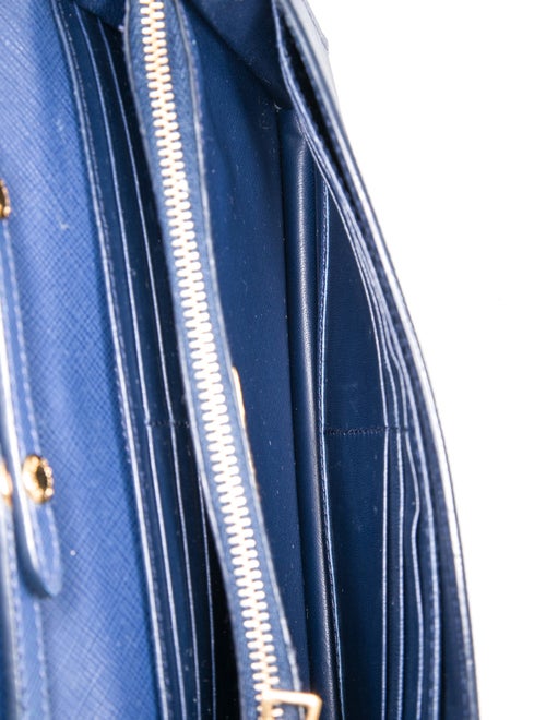 Prada Saffiano Leather Metal