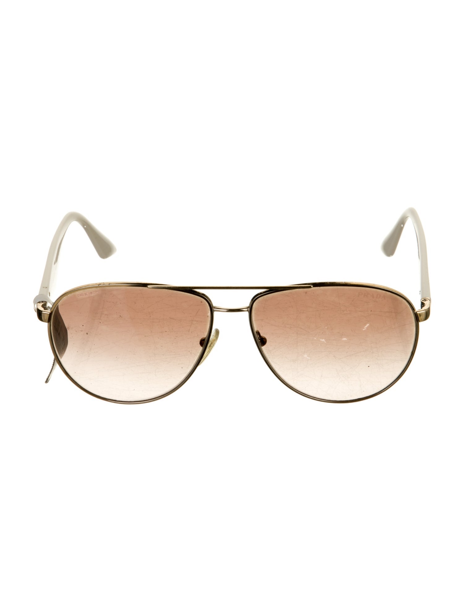 Prada Aviator Gradient Sunglasses