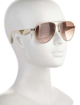 Prada Aviator Gradient Sunglasses