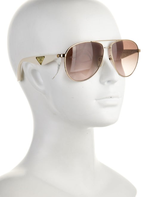Prada Aviator Gradient Sunglasses