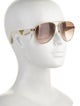 Prada Aviator Gradient Sunglasses