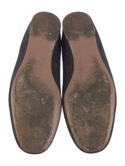 Prada Glitter Glitter Accents Loafers