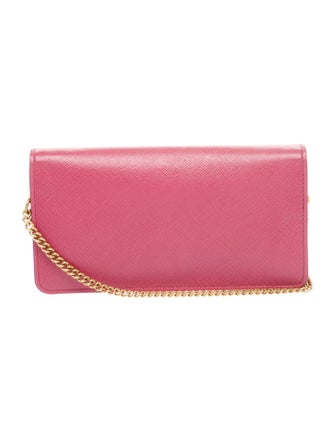 Prada Saffiano Leather Metal