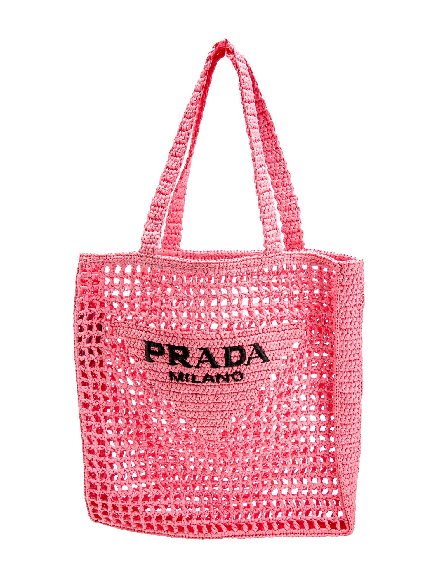 Prada Raffia Grass Tote