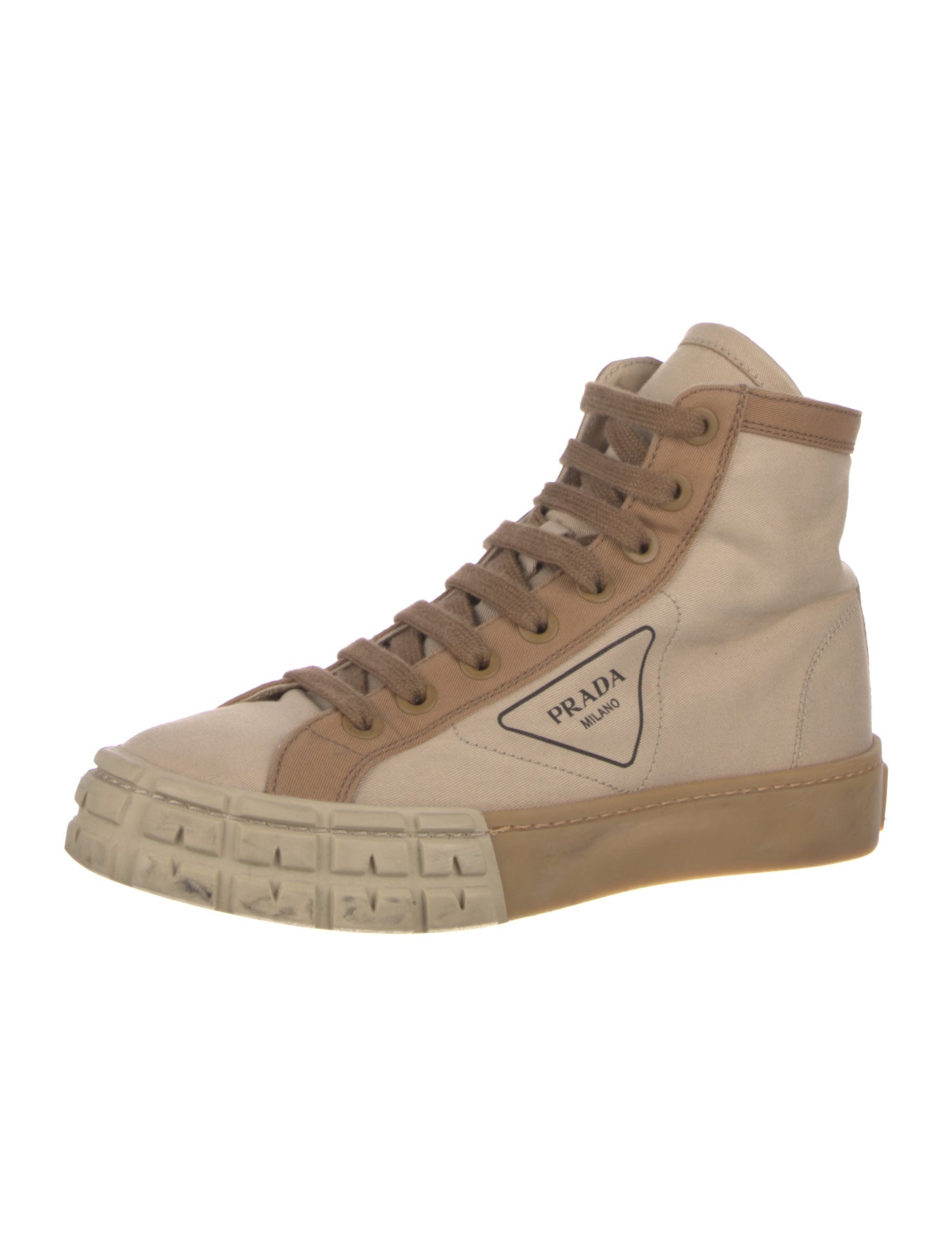 Prada Canvas Sneakers