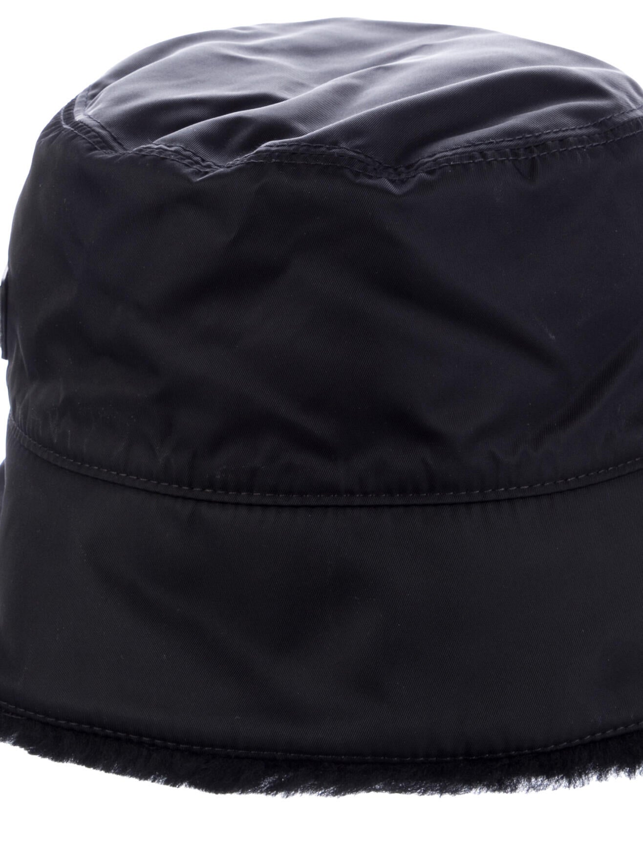 Prada Shearling Bucket Hat