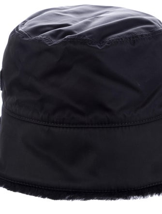 Prada Shearling Bucket Hat