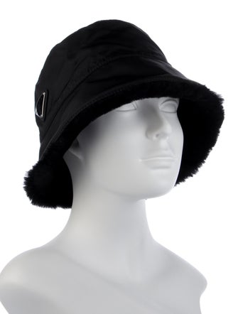 Prada Shearling Bucket Hat