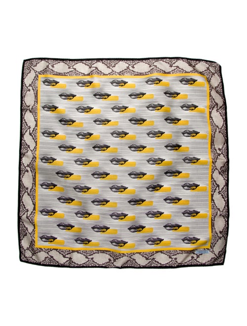 Prada Silk Printed Scarf