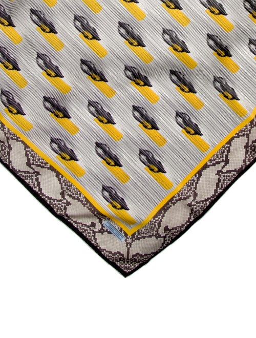 Prada Silk Printed Scarf
