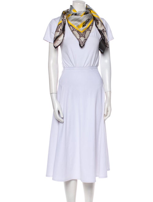 Prada Silk Printed Scarf