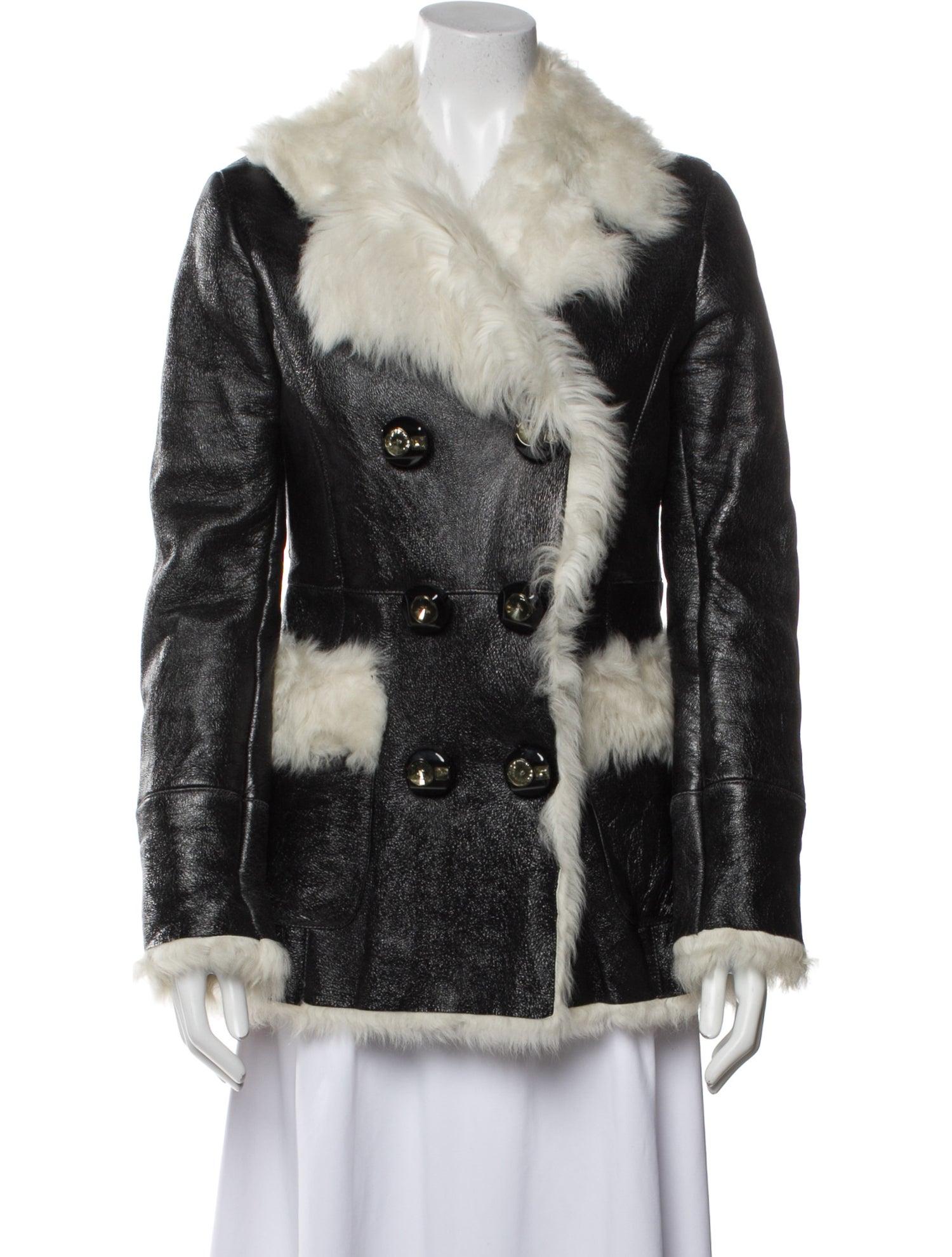 Prada Vintage 2009 Faux Fur Jacket