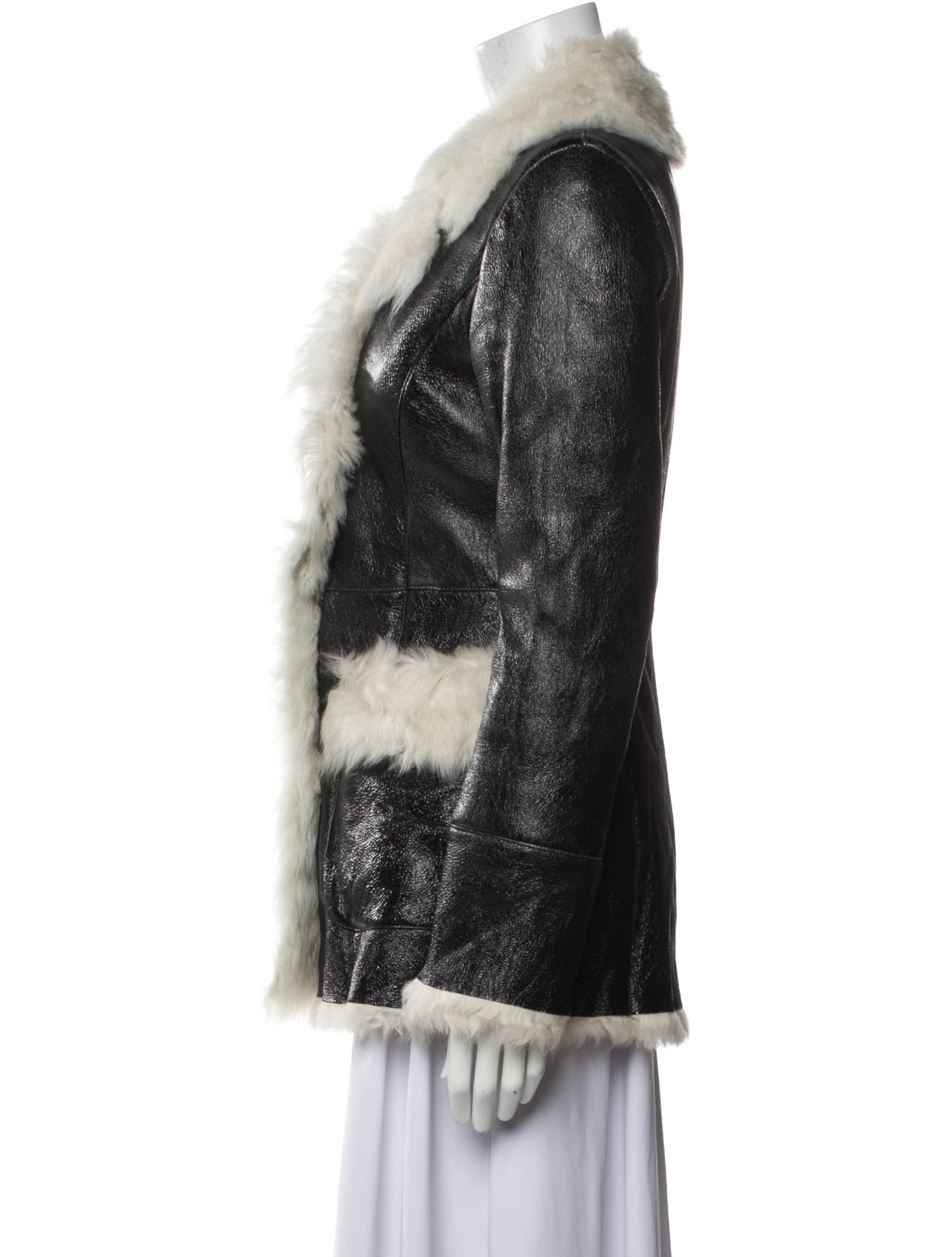 Prada Vintage 2009 Faux Fur Jacket